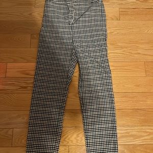 Plaid dress pants